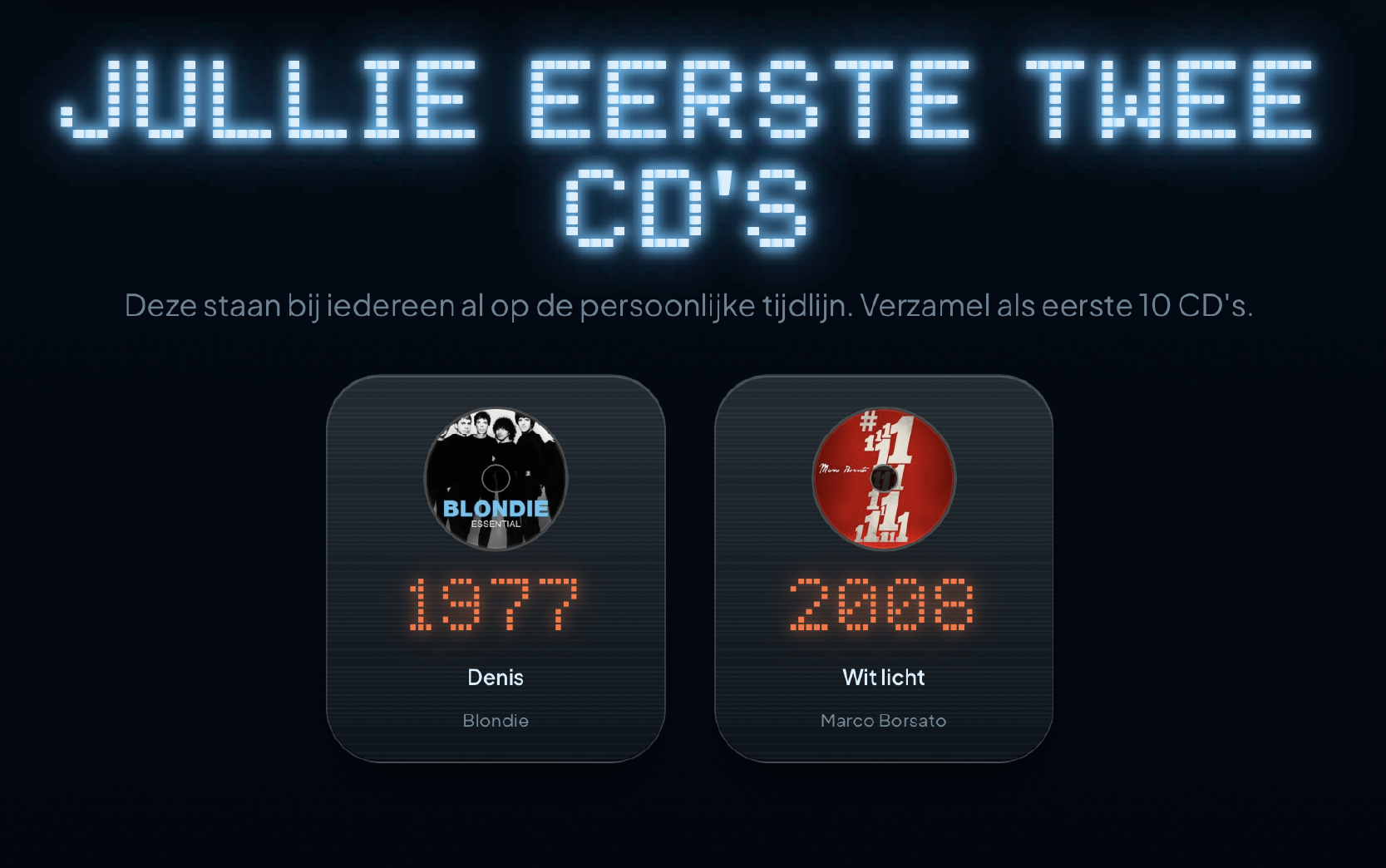 Uitleg stap 1 van Timeline FM