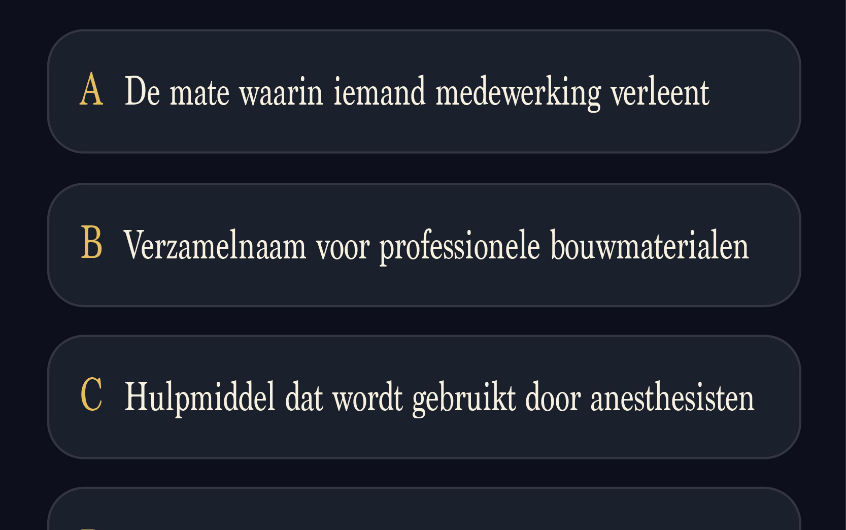 Uitleg stap 3 van Jargon