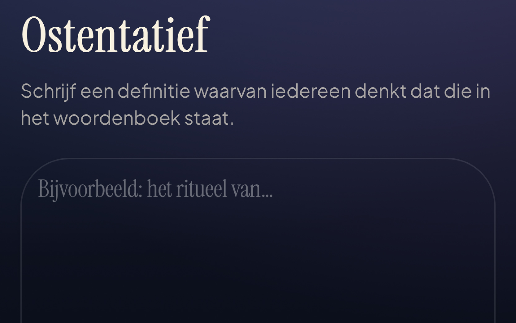 Uitleg stap 2 van Jargon